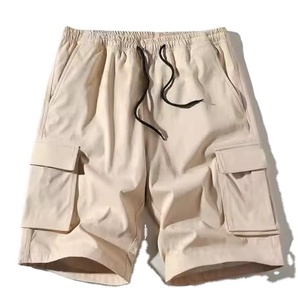 Pantalon tactique sportif pour homme à séchage rapide, short cargo d'extérieur avec plusieurs poches, logo frontal, fabriqué en toile – Fabrication OEM - Product Image 1