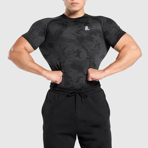 Camiseta de Hombre de Alta Calidad, Algodón/Fibra de Bambú, Casual, Transpirable, Corte Musical, Estilo Vintage, Talla Grande, Diseño Liso - Product Image 2