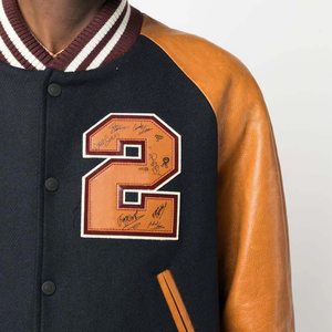 High Quality Customizes Design Variety <b>Jackets</b> for <b>Men</b> New Stylish Solid Color 100% Wool\<b>Leather</b> Fabric Variety <b>Jackets</b> For Sale - Product Image 6