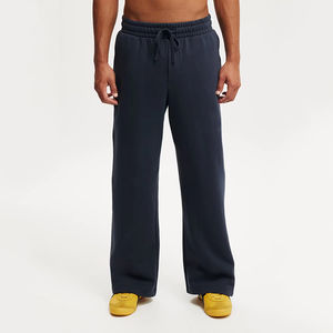 Pantalon de survêtement pour homme, style urbain, coupe ample et décontractée, taille élastique, respirant, poids moyen, style pyjama, Fourniture OEM - Product Image 5