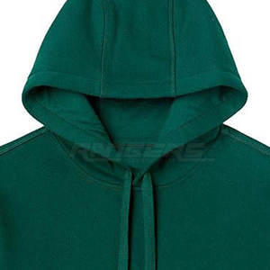 Dark Green <b>Hoodie</b> Soft Fabric Regular Fit Pullover with Front Pocket Autumn Winter Casual Wear Bulk Mens Sweatshirt - Product Image 3