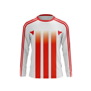 Maillot de football pour adultes, nouveau design 2024, logo et couleur personnalisés, service OEM, ensemble de maillots vierges, 100% polyester, taille personnalisée - Product Image 5