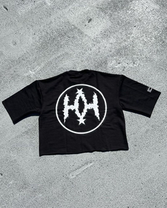 Camiseta Boxy con Estampado Serigrafiado, Corte Oversize, Dobladillo sin Rematar, Ecológica, Transpirable, 100% Algodón, Estilo Hip Hop, 300g, Alta Calidad, para Hombre - Product Image 2