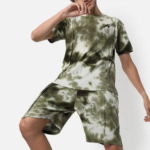 New Arrival High Quality <b>Tie</b> Dye Shorts Set Wholesale Durable Material Men <b>Tie</b> Dye Shorts Set - Product Image 1