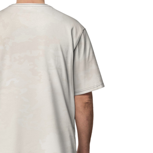 T-shirt graphique oversize pour homme, col rond, manches courtes, imprimé typographique, coupe ample, streetwear, décontracté, vêtement de mode personnalisé - Product Image 5
