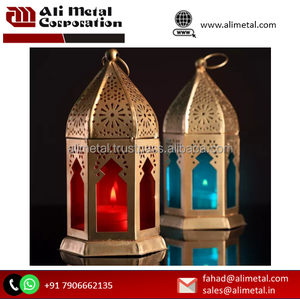 Boho Balcony Bliss <b>Mini</b> Hanging Metal <b>Lanterns</b> (Set of 20) For Festival Indoor and outdoor decoration customizable - Product Image 3