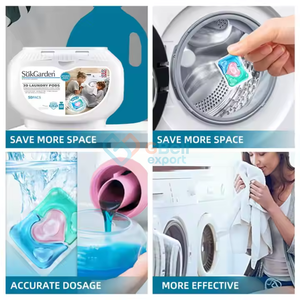 Recién llegado, cuentas de detergente para ropa, fórmula de alta concentración, antibacteriano y cuidado de telas - Product Image 6