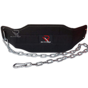 Ceinture de musculation professionnelle réglable pour dips, tractions et exercices de force en salle de sport - Product Image 2