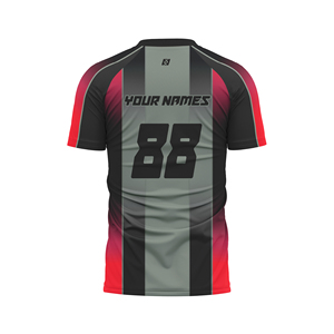 Maillots de football personnalisés pour équipes – Service OEM – Spandex/Polyester respirant, extensible dans quatre directions, anti-transpiration, séchage rapide, unisexe - Product Image 2