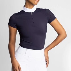 Chemise de compétition équestre de haute qualité, extensible dans 4 directions, en tissu technique doux au toucher, idéale pour la compétition et les spectacles. - Product Image 3