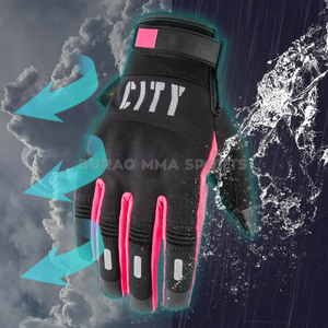 Gants de moto en cuir personnalisés avec fibre de carbone, imperméables pour l'hiver, unisexes - Product Image 3