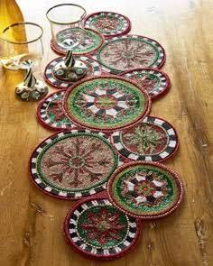 Camino de Mesa Bordado con Diseño Floral Bohemio, Decoración para el Hogar de Algodón, Lavable a Mano - Product Image 4