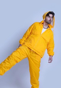 BASRA SPORTS <b>Mens</b> Performance Nylon Tracksuit Breathable Gym Running Sports Set Lightweight Loose Fit Simple Design <b>Summer</b> OEM - Product Image 4
