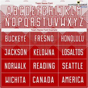 Maillot de football personnalisé rouge et blanc par sublimation – Prix de gros, logo personnalisé, pas cher, unisexe, vierge, en maille respirante, manches courtes - Product Image 2