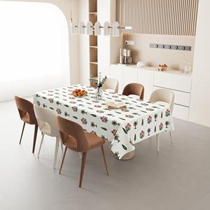 100% Cotton Duck Fabric Hand Block Printed <b>Table</b> <b>Cover</b> Washable Dining <b>Table</b> Cloth Wholesale Supplier India OEM ODM - Product Image 3