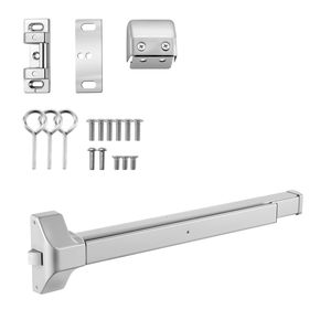 Barra Antipanico Commerciale Premium in Metallo da 28 Pollici, Dispositivo Antipanico per Porte, Ferramenta per Porte di Emergenza, Chiusure e Fermaporte - Product Image 1