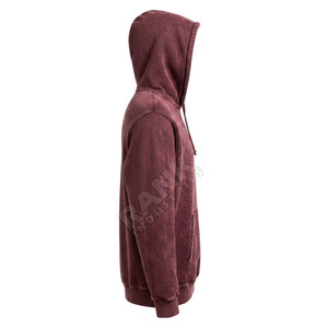 Nouvelles tendances : Sweat-shirts à capuche pour hommes en coton mélangé, délavés à l'acide, fabriqués avec les meilleurs matériaux, faible MOQ, prix abordable - Product Image 4