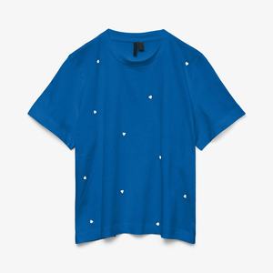 Camiseta de algodón 100% para mujer, fabricada en fábrica, venta al por mayor, camisetas básicas para mujer, logotipo, camiseta de algodón de alta calidad - Product Image 3