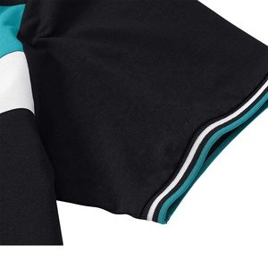 Polos pour hommes Chemises polo décontractées à manches courtes en coton piqué T-shirts de golf classiques à col roulé Chemises de golf personnalisées pour hommes - Product Image 3