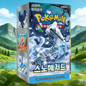 Snow Hazard Pokemon SV Booster Expansion Pack, Sellado de Fábrica Coreana, 1 Caja, 30 Paquetes, 150 Cartas, Producto Coleccionable TCG al por Mayor - Product Image 3