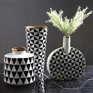 Jardinière en métal avec incrustation de os, faite à la main, de forme ronde, style minimaliste, pour la décoration de la maison, produit de luxe, exportations en gros - Product Image 3