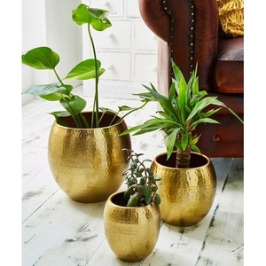 Modern Metallic Gold <b>Vase</b> Set Luxury Decorative Metal Flower <b>Vase</b> for Tabletop Living Room Home Decor Accent Piece Wholesale - Product Image 3