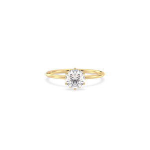 Bague en diamant de laboratoire HPHT CVD, prix de gros REYES Factory, certifiée IGI, or massif 14 carats, pour femmes, pour fiançailles ou promesse. - Product Image 2