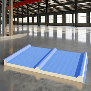 PIR bọt cách nhiệt procy bánh sandwich Panel tiết kiệm năng lượng vật liệu cho công nghiệp kho văn phòng kho lạnh xây dựng - Product Image 1