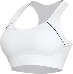 Professional Strappy Racerback Bra Women's Wireless Padded Workout Bra Breathable Fitness Crop <b>Top</b> USA Europe Trending Gear 2026 - Product Image 6
