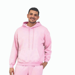 Conjunto Deportivo para Hombre de Alta Calidad, Lavado Ácido, Tela Transpirable, Sudadera con Capucha y Pantalones para Correr, Ropa Deportiva Urbana, Venta al Por Mayor - Product Image 3