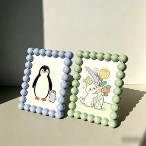 Luxury Epoxy Resin Wooden Picture <b>Frame</b> Handmade Live Edge Wood Photo <b>Frame</b> Wedding Gift Collection Natural Acacia Wood - Product Image 2
