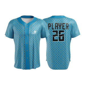 Camisetas de Béisbol Personalizadas para Mujer, Talla Grande, 100% Poliéster, Manga Corta, Transpirables, de Secado Rápido, Antibacterianas, con Logotipo Personalizado - Product Image 3