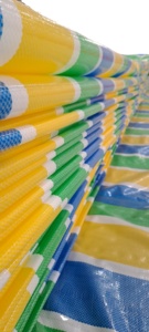 Bâche en PE multicolore, tissu en maille tissée imperméable, avec dimensions et grammage personnalisés pour une utilisation extérieure polyvalente - Product Image 2