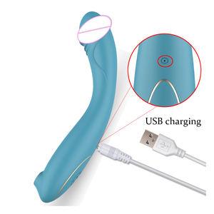 Vibrateur en silicone souple pour point G, stimulateur de clitoris par succion, jouets sexuels féminins - Product Image 5