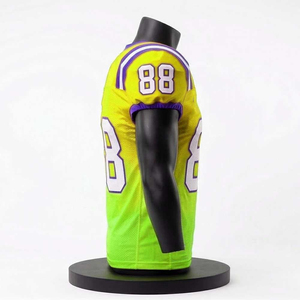 Maillot de football américain personnalisé en gros, dernier design, unisexe, en polyester, avec logo imprimé - Product Image 3