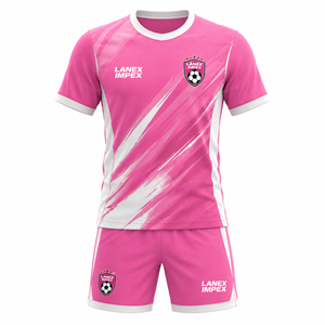 Professional Custom Football Uniform Set Personalized Soccer Jersey & Shorts for Club Teams Lightweight Sportswear for Training - Product Image 1