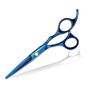 Wholesale Professional Beauty <b>Set</b> Custom Logo Stainless Steel Shaving Razors Thinning Shears Curved Straight Scissors Sharp - Product Image 1