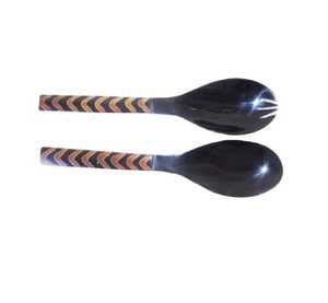 Cuillère en corne de buffle polie, imitation antique, objet de collection, artisanat durable, naturel, écologique, fait main NOUSHAD HANDICRAFTS - Product Image 6