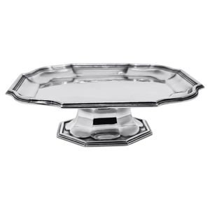 Traditional handcrafted <b>chocolate</b> stand made of metal with lotus inspired motifs great for gifting or party ecor settings - Product Image 5