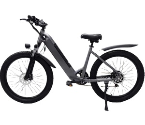 Bicicleta Eléctrica Deportiva Urbana con Llantas de 26 Pulgadas, Batería de Litio de 48V 8Ah, Cuadro de Aleación de Aluminio, Motor sin Escobillas de 250W - Product Image 6