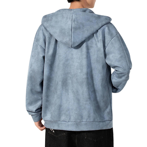 Sudadera con LOGO Personalizado, Estilo Vintage, Corte Regular, 400gsm, Felpa Gruesa, Transpirable, Invierno, Sin Cordones, Acabado Ácido - Product Image 6