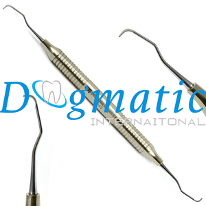 Ensemble de 7 instruments dentaires Gracey Curette en acier inoxydable chirurgical, manuels et réutilisables, pour le nettoyage parodontal - Product Image 4