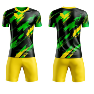 Tenue de football personnalisée : Maillot et short d'équipe, uniforme professionnel, vêtements de sport d'entraînement, design personnalisé pour joueurs et clubs - Product Image 1