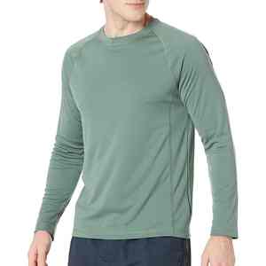 เสื้อแรชการ์ดผู้ชายแขนยาว ระบายอากาศได้ดี สไตล์ใหม่ คุณภาพดีที่สุด ราคาถูก รับผลิตตามสั่ง พร้อมปักโลโก้ด้านหน้า - Product Image 4