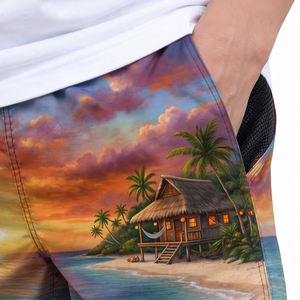 Shorts Deportivos Casuales para Hombre, Sólidos, para Playa, Surf, Natación, Transpirables, de Secado Rápido, Traje de Baño de Alta Calidad - Product Image 5