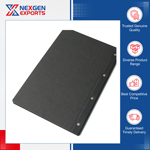 ปกเมนูโรงแรมแบบพับได้สองแผ่น ทำจากหนัง PU คุณภาพเยี่ยม งานแฮนด์เมด  ขนาดและดีไซน์ปรับแต่งได้  มีตัวเลือกสำหรับสั่งซื้อจำนวนมาก - Product Image 6