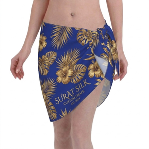 Pareo Hawaiano Personalizado, Sarong Polinesio, Envoltura de Playa Tropical, Prenda Ligera para Resort, Fabricante Textil OEM ODM - Product Image 3