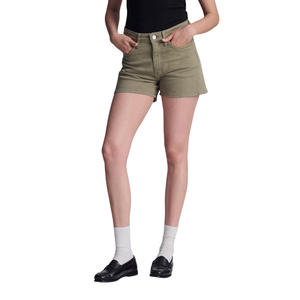 2026 Women's Mid Waist Washed Wide Leg Jeans Shorts Summer Casual Fashion Sexy Quick Dry Breathable OEM ODM Denim Shorts - Product Image 1