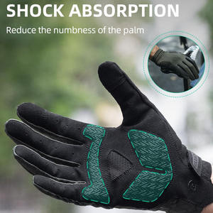 Guantes de Ciclismo Personalizados OEM, con Dedos Completos, Acolchado de Gel, Transpirables, con Pantalla Táctil, para Bicicleta de Montaña, Carretera, Carreras, Deportes al Aire Libre, ODM - Product Image 3