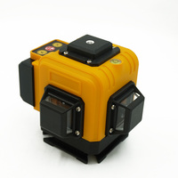 Niveau laser industriel OEM d'usine à faisceau vert 3D/4D, 360 degrés horizontal et vertical, auto-nivelant, indice de protection IP54, précision de 1 mm
